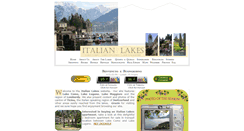 Desktop Screenshot of italianlakes.com