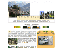 Tablet Screenshot of italianlakes.com
